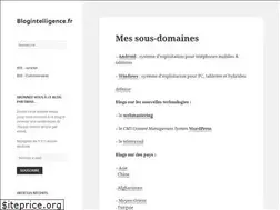 Sites similar to blogintelligence.fr