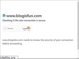 Sites similar to blogisfun.com