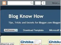 Sites similar to blogknowhow.blogspot.in