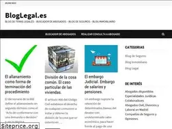 Sites similar to bloglegal.es