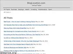 Sites similar to bloglocation.com