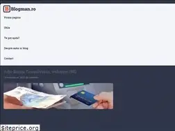 Sites similar to blogman.ro