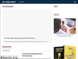 Sites similar to blogmangwahyu.blogspot.com
