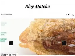 Sites similar to blogmatcha.fr