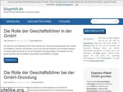 Sites similar to blogmbh.de