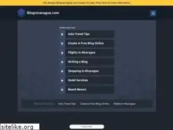 Sites similar to blognicaragua.com