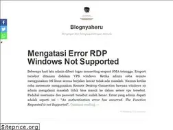Sites similar to blognyaheru.net