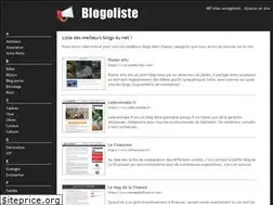 Sites similar to blogoliste.fr
