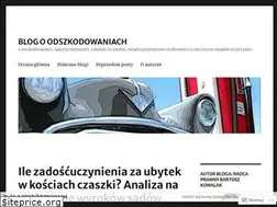 Sites similar to blogoodszkodowaniach.pl