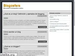 Sites similar to blogosfera.org