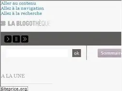 Sites similar to blogotheque.net