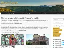 Sites similar to blogovoyage.fr