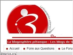 Sites similar to blogpetanque.com