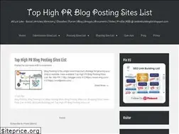Sites similar to blogpostingsiteslist.blogspot.com