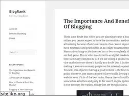 Sites similar to blogrank.net