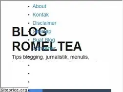 Sites similar to blogromeltea.blogspot.com