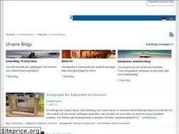 Sites similar to blogs.helmholtz.de