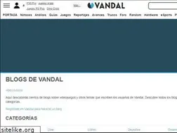 Sites similar to blogs.vandal.net