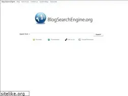 Sites similar to blogsearchengine.org