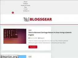 Sites similar to blogsgear.com