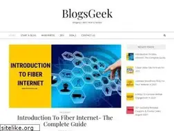 Sites similar to blogsgeek.com