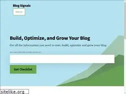 Sites similar to blogsignals.com