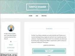 Sites similar to blogsimplesimmer.tumblr.com