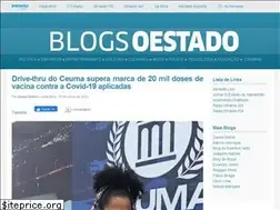 Sites similar to blogsoestado.com