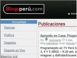 Sites similar to blogsperu.com