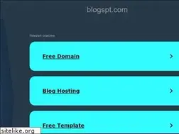 Sites similar to blogspt.com