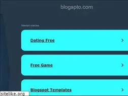 Sites similar to blogspto.com
