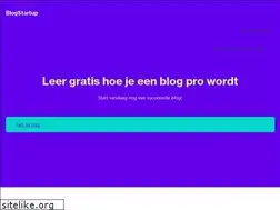Sites similar to blogstartup.nl