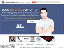 Sites similar to blogsupporter.com