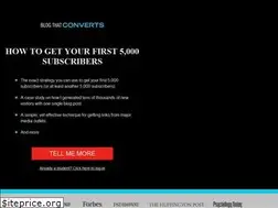 Sites similar to blogthatconverts.com