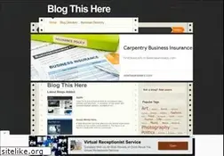 Sites similar to blogthishere.com
