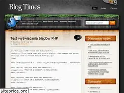 Sites similar to blogtimes.pl
