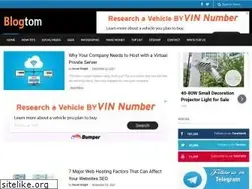 Sites similar to blogtom.com