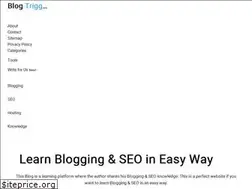 Sites similar to blogtriggers.com