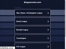 Sites similar to bloguenotes.com