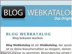 Sites similar to blogwebkatalog.de