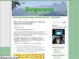 Sites similar to blogwiese.ch