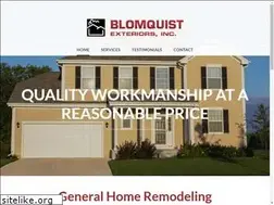 Sites similar to blomquistexteriors.com