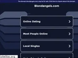 Sites similar to blondangels.com