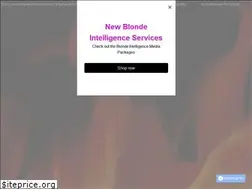 Sites similar to blonde-intelligence.com