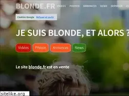 Sites similar to blonde.fr