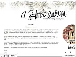 Sites similar to blondeambitionblog.com