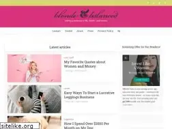 Sites similar to blondeandbalanced.com