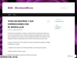 Sites similar to blondeandbrune.wordpress.com