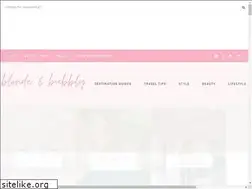 Sites similar to blondeandbubbly.com