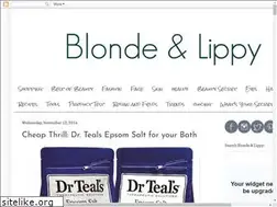 Sites similar to blondeandlippy.com